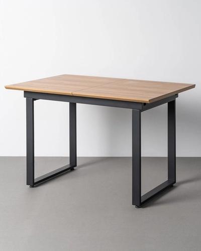 Mesa de comedor extensible en acabado natural