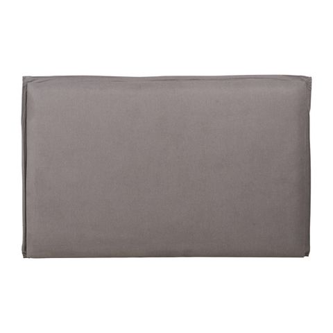 Cabecero taupe desenfundable, vista general