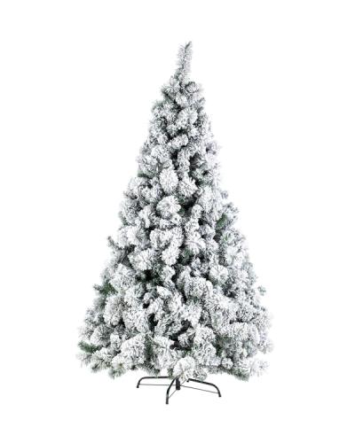 Árbol de Navidad nevado Cermis, vista completa