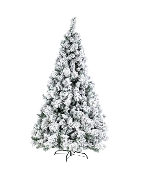 Árbol de Navidad nevado Cermis, vista completa