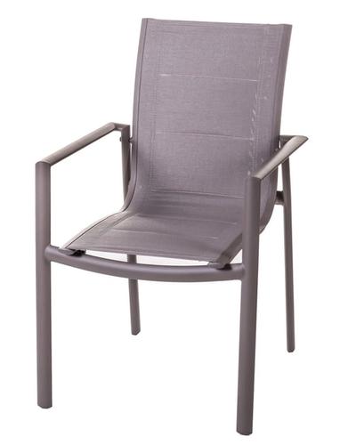 Silla apilable Stella de aluminio
