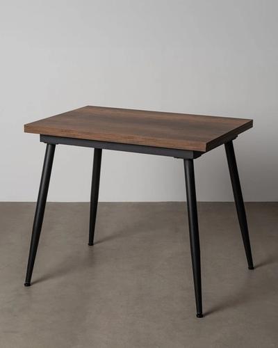 Mesa extensible giratoria Pax marrón