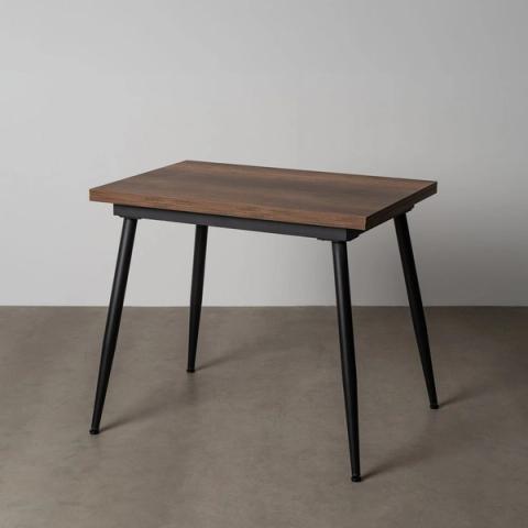 Mesa extensible giratoria Pax marrón