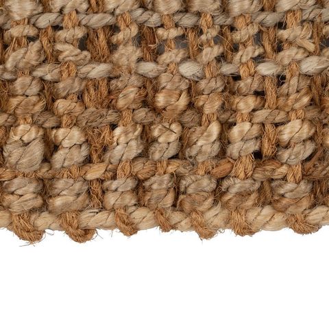 Alfombra Altea de yute y fibra de coco — detalle