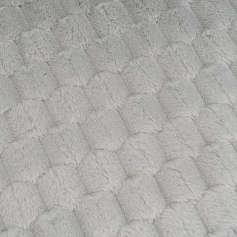Relieve cuadriculado de la manta gris
