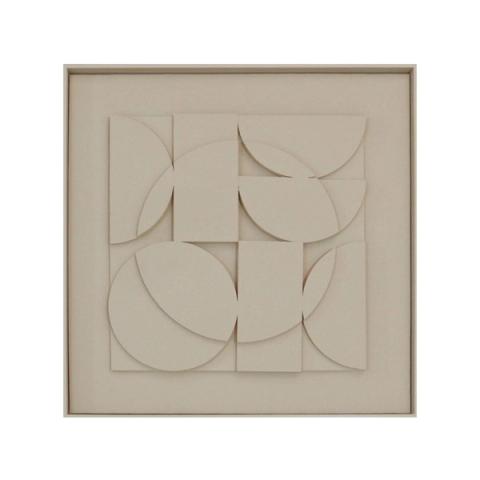Cuadro de arcos en relieve