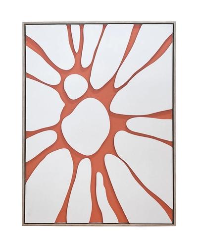 Cuadro de forma radial en relieve