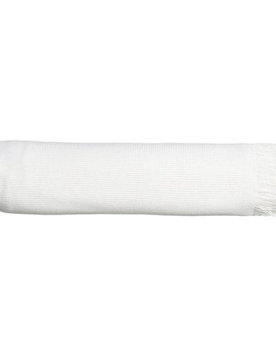 Colcha crema de algodón reciclado — vista completa