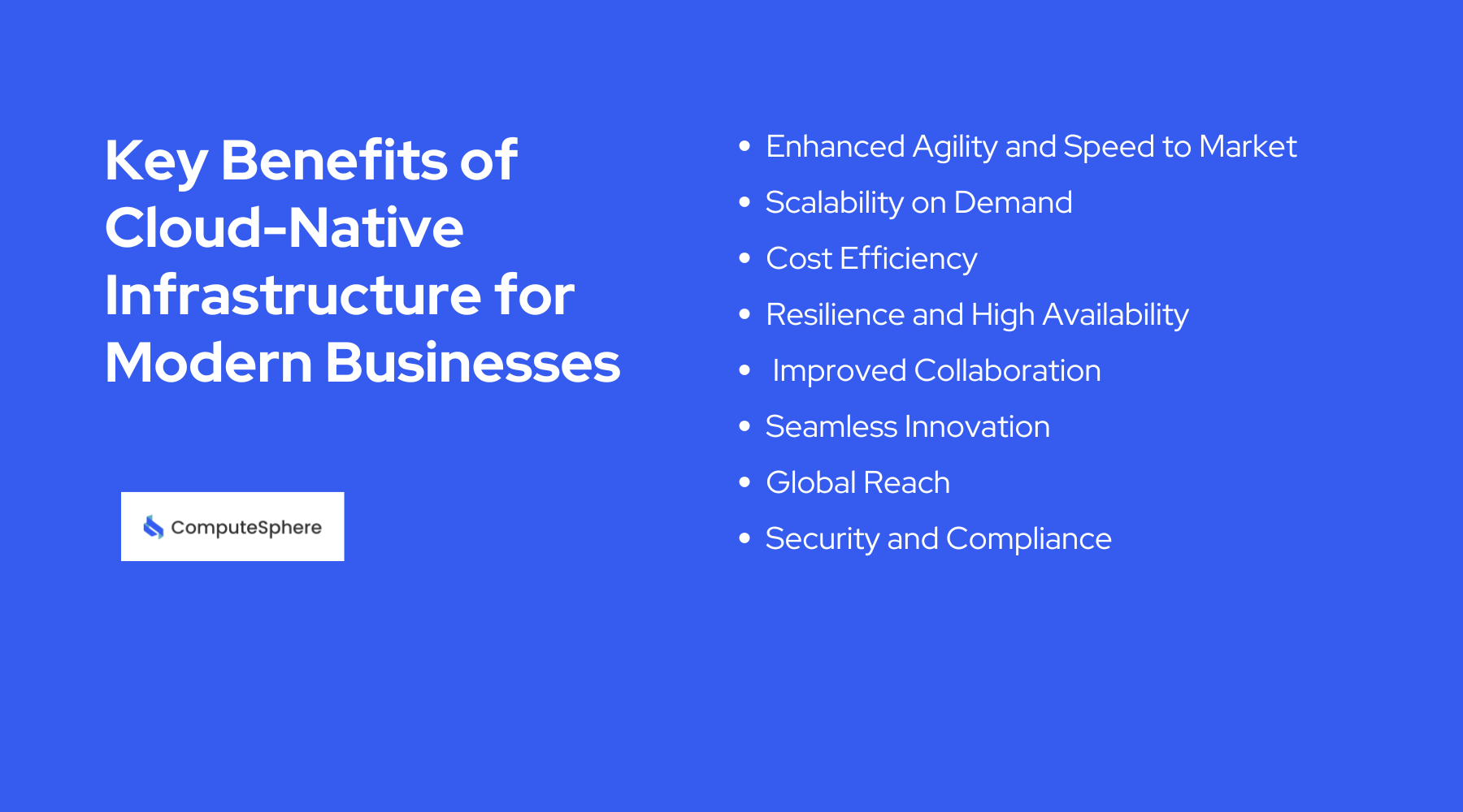 Key Benefits of Cloud-Native Infrastructure for Modern Businesses