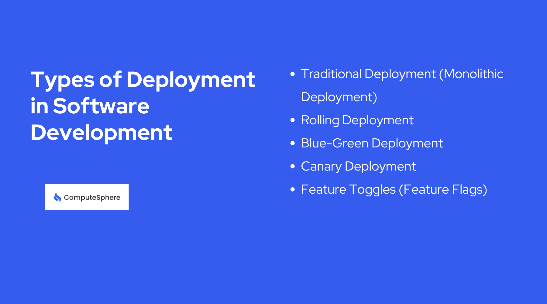 Types of Deployment in Software Development