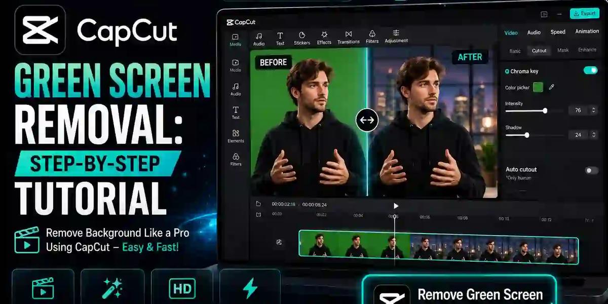 CapCut Green Screen Removal: Step-by-Step Tutorial
