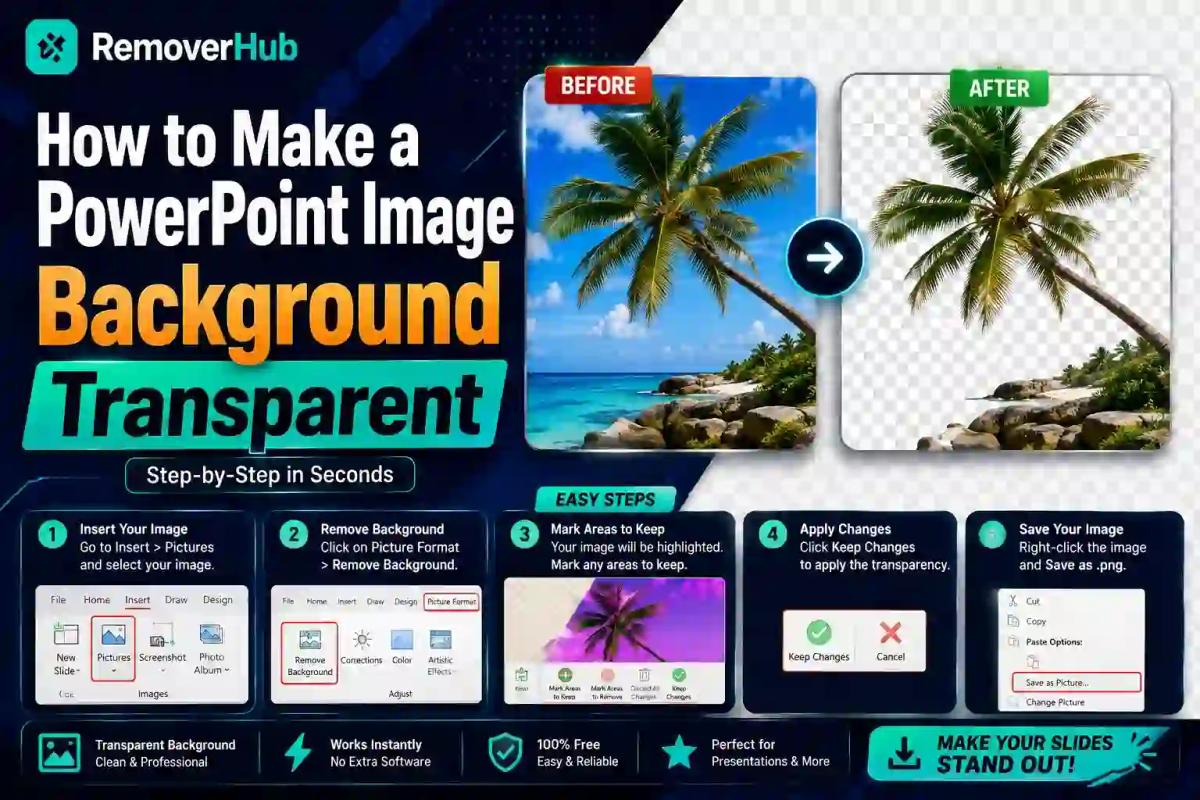 How to Make a PowerPoint Image Background Transparent