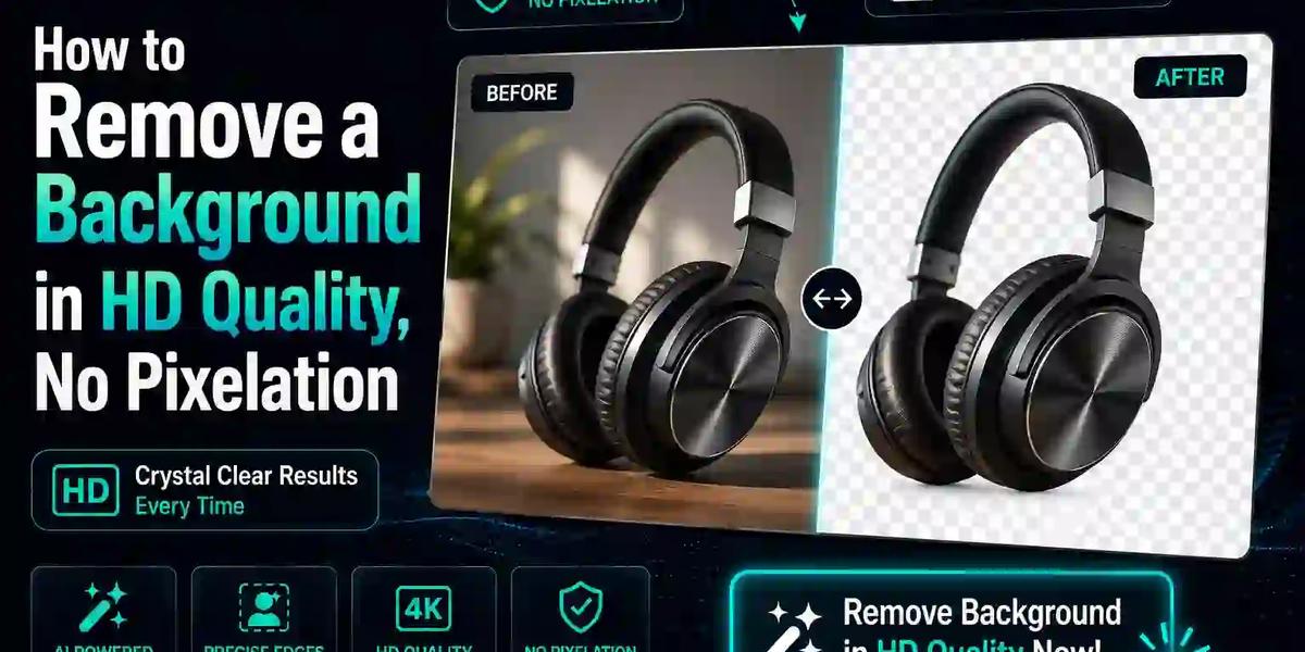 How to Remove a Background in HD Quality (No Pixelation)
