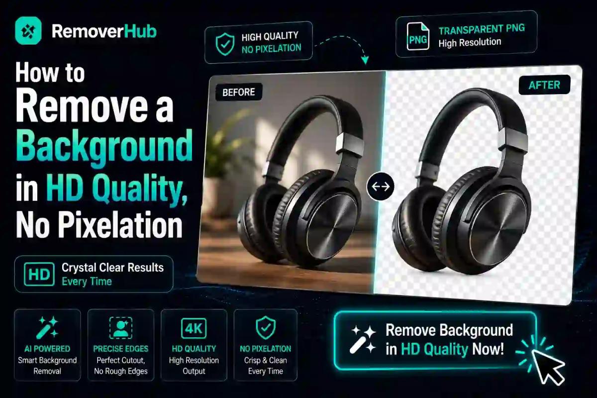 How to Remove a Background in HD Quality (No Pixelation)