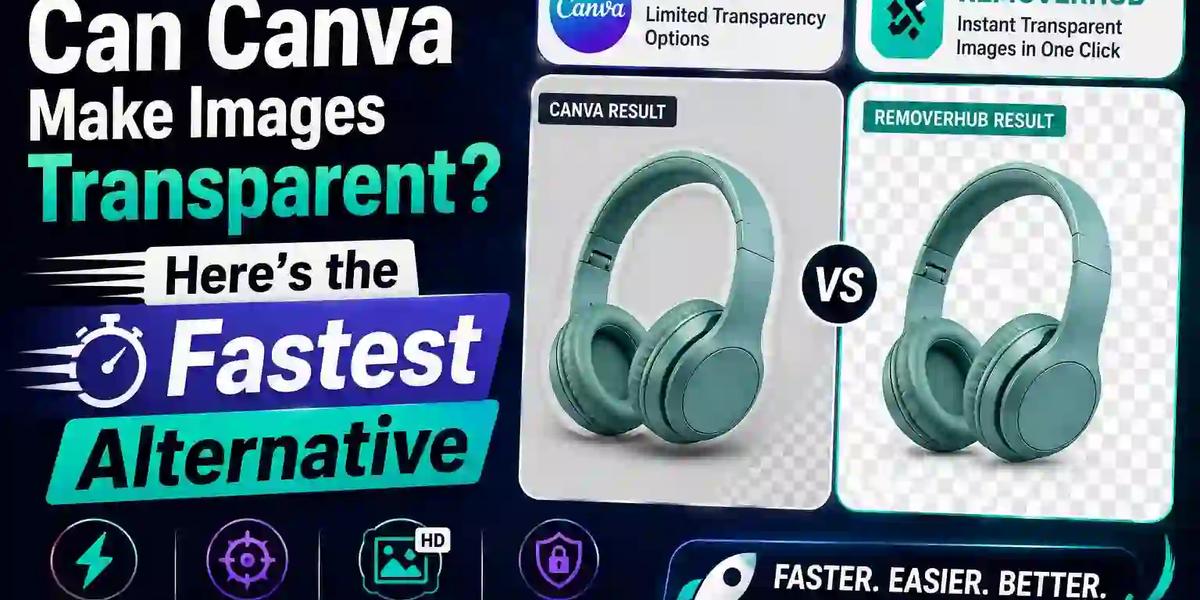 Can Canva Make Images Transparent? Fastest Free Alternative