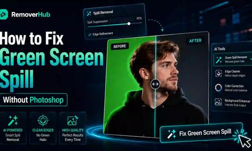 How to Fix Green Screen Spill Without Photoshop