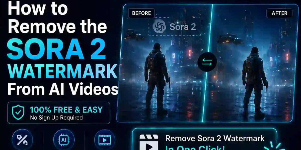 How to Remove the Sora 2 Watermark From AI Videos