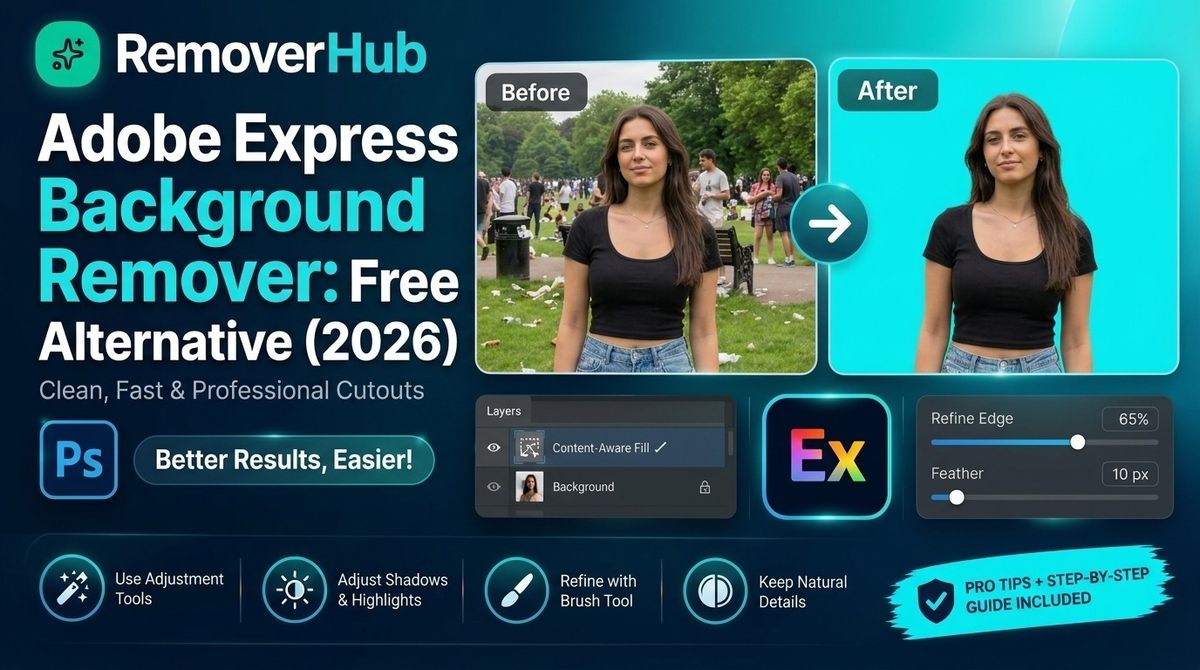 Adobe Express Background Remover: Free Alternative