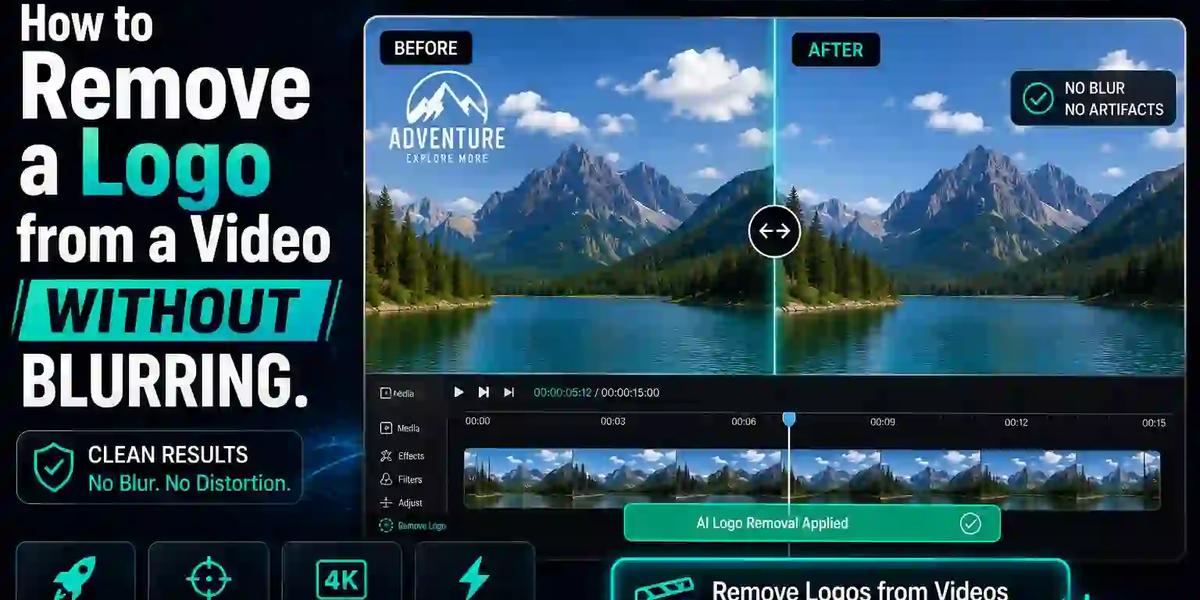 How to Remove a Logo from a Video Without Blurring (2026)