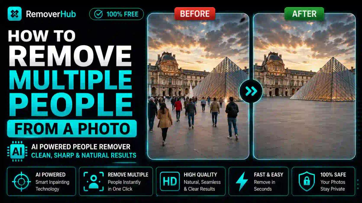 How to Remove Multiple People From a Photo