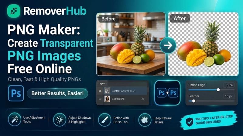 PNG Maker: Create Transparent PNG Images Free Online