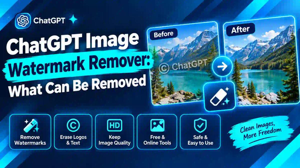 ChatGPT Image Watermark Remover: What Can Be Removed