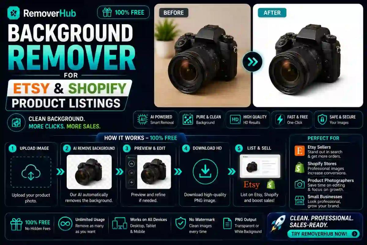 Background Remover for Etsy & Shopify: Complete Guide