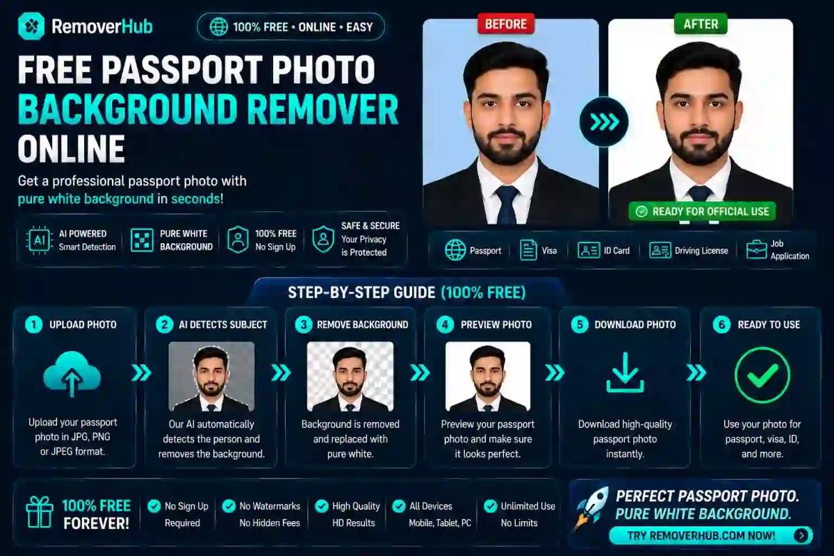 Passport Photo Background Remover: Free Guide (2026)