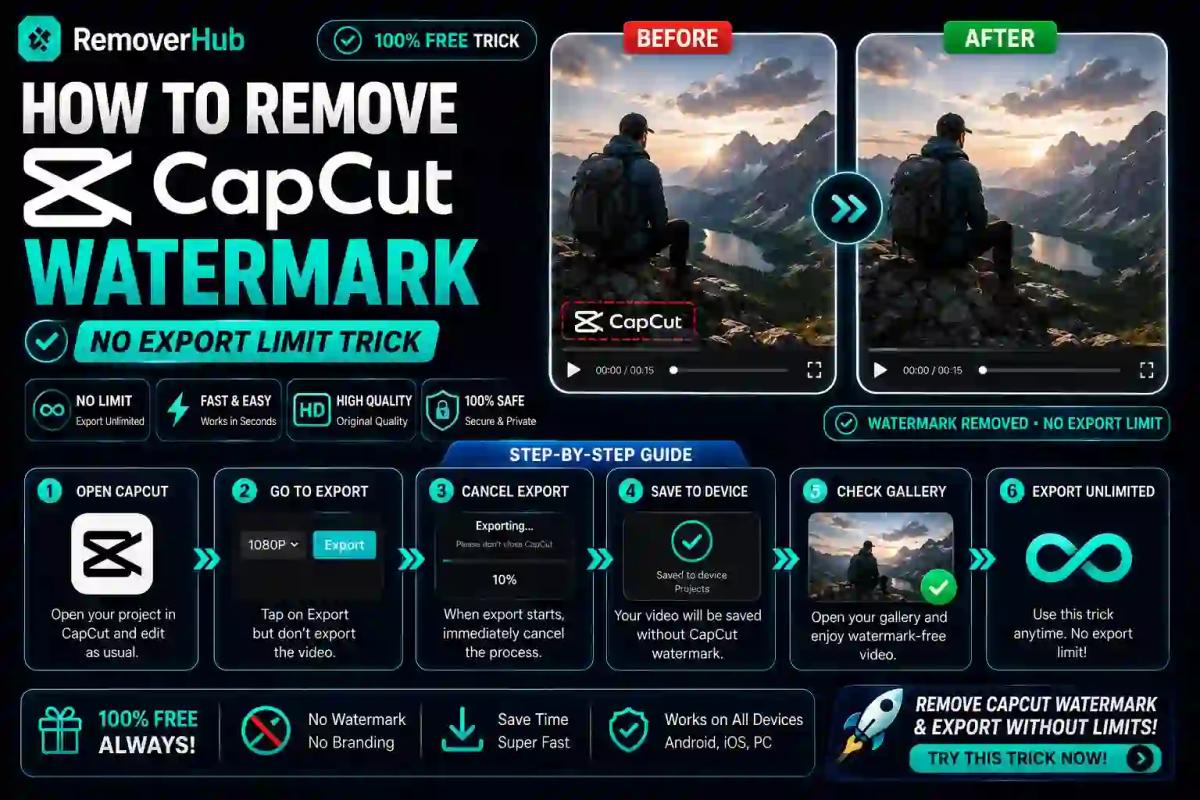 How to Remove the CapCut Watermark: 3 Easy Methods (2026)