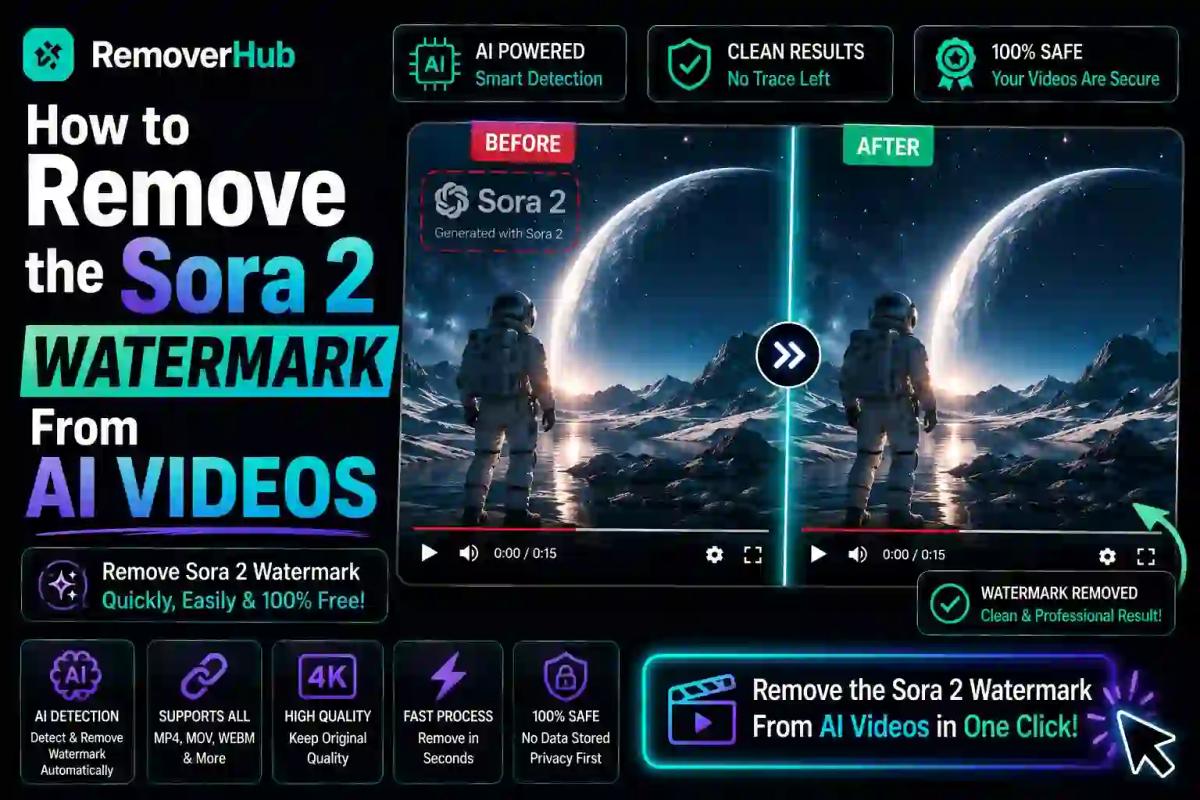 How to Remove the Sora 2 Watermark From AI Videos