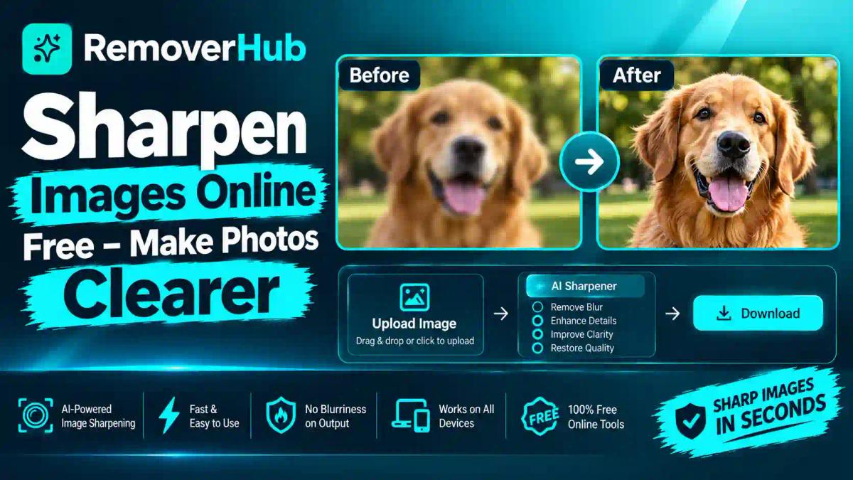 Sharpen Images Online Free – Make Photos Clearer