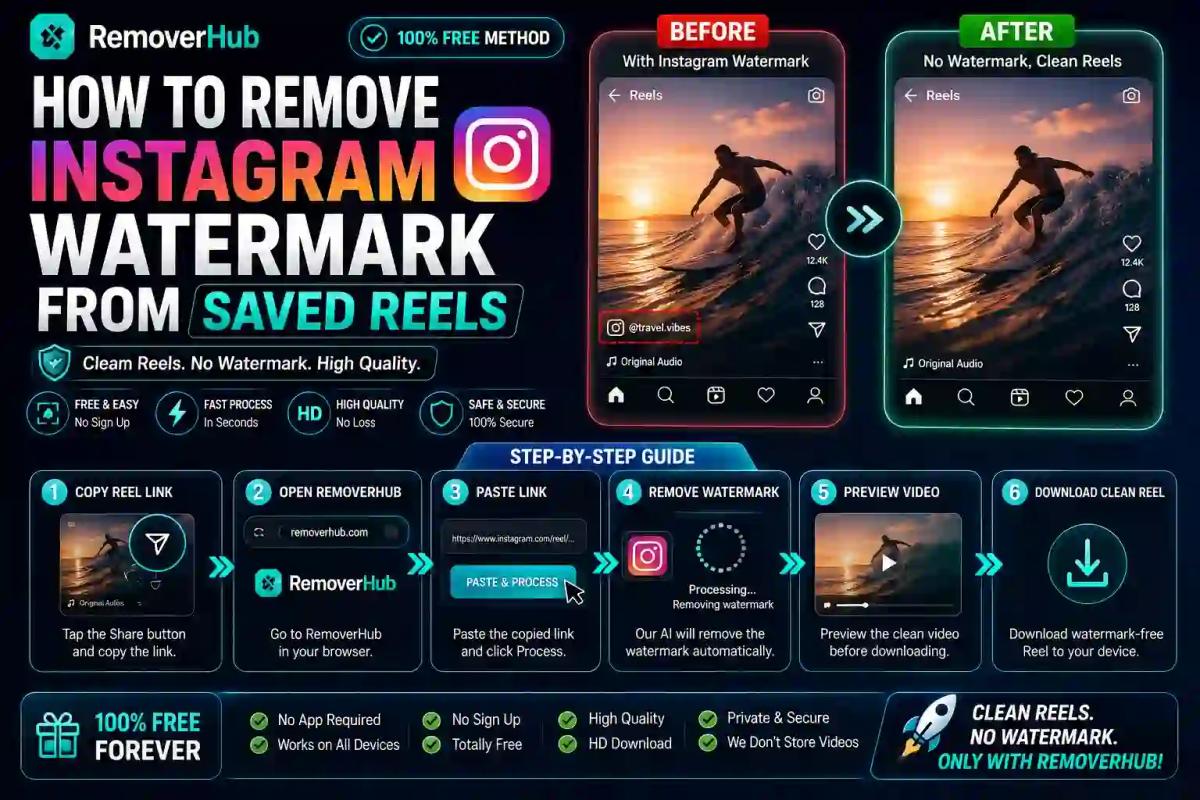 How to Remove an Instagram Watermark from a Reel (2026)