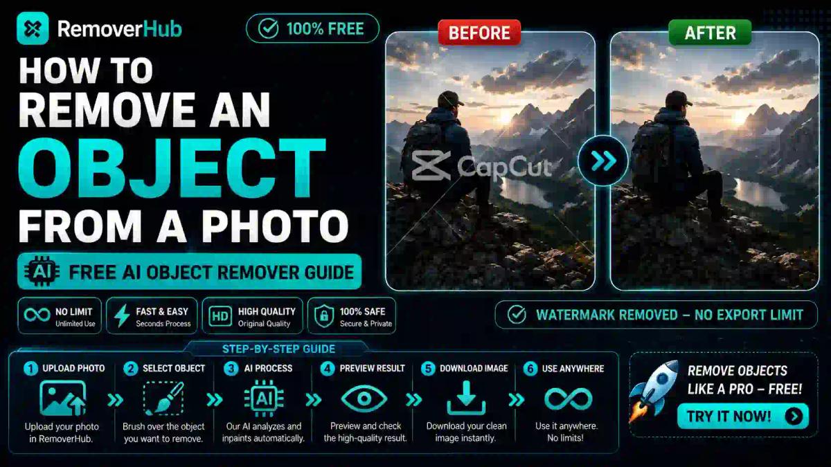 How to Remove an Object From a Photo Free: AI Object Remover Guide