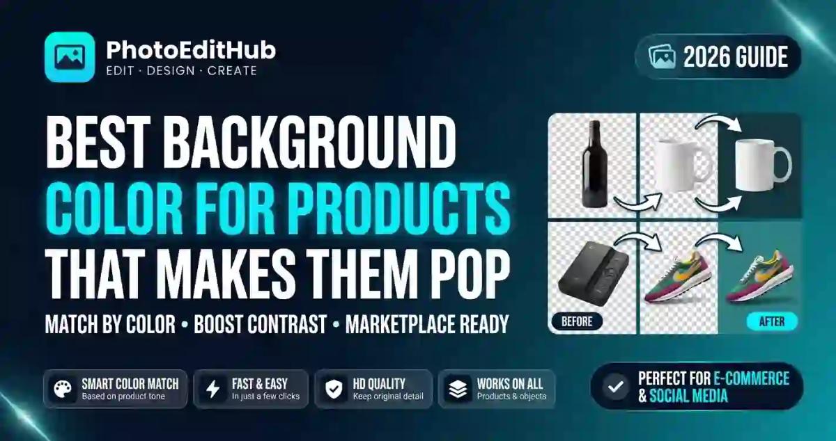 Best Background Color for Product Photos (By Product Type)