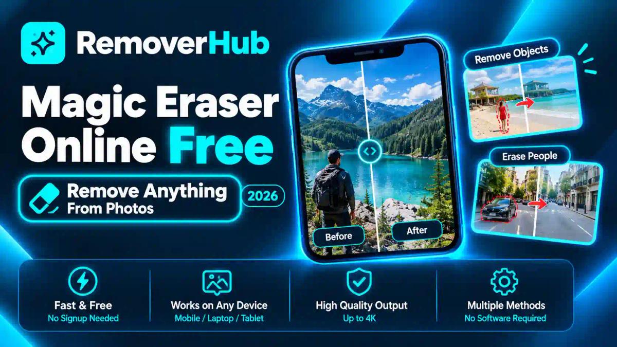 Magic Eraser Online Free: Remove Anything From Photos