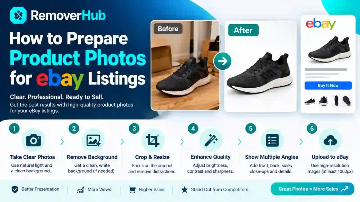 eBay Product Photos: Complete Guide to Better Listings