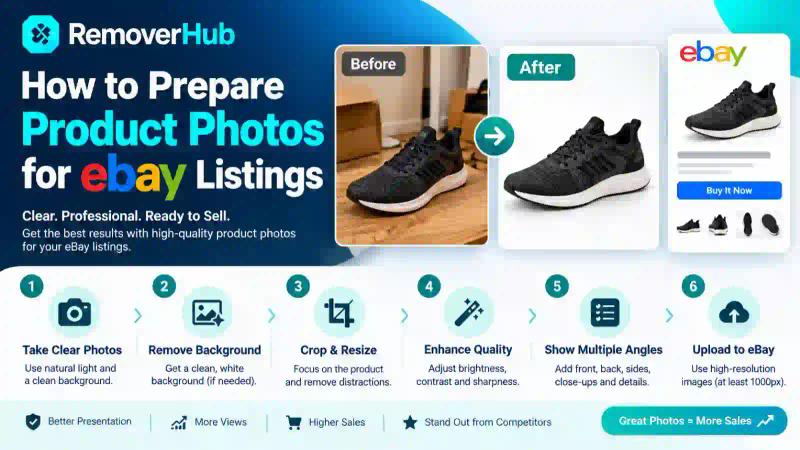 eBay Product Photos: Complete Guide to Better Listings