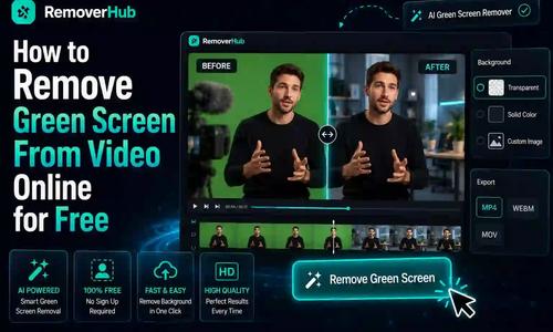 How to Remove Green Screen From Video Online for Free