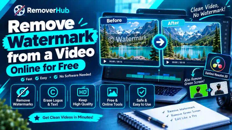 Remove a Watermark from a Video Online for Free