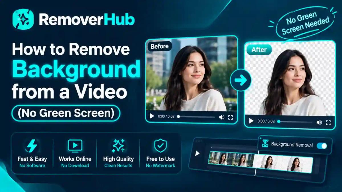 How to Remove Background from a Video (No Green Screen)