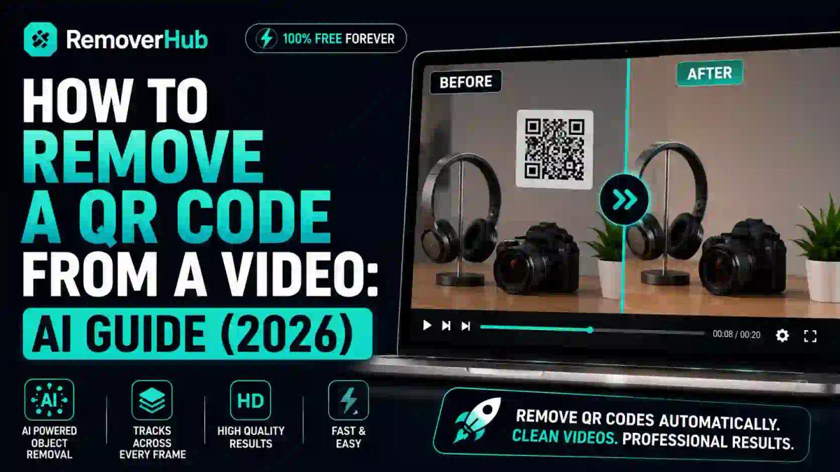 How to Remove a QR Code From a Video: AI Guide (2026)