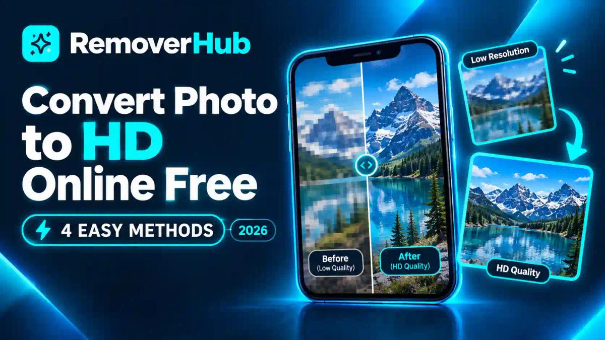 Convert Photo to HD Online Free: 4 Easy Methods (2026)