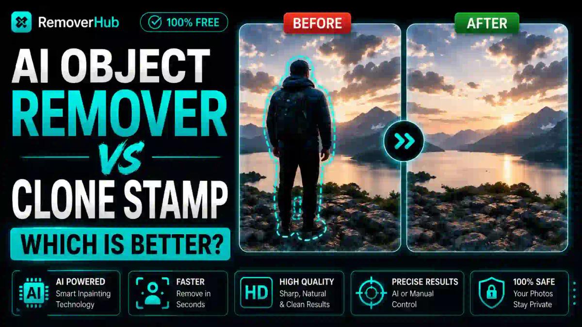 AI Object Remover vs Clone Stamp: Which Is Better? (2026)