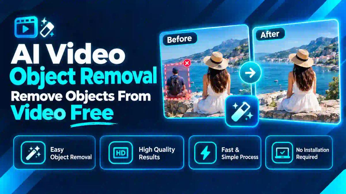 AI Video Object Removal: Remove Objects From Video Free