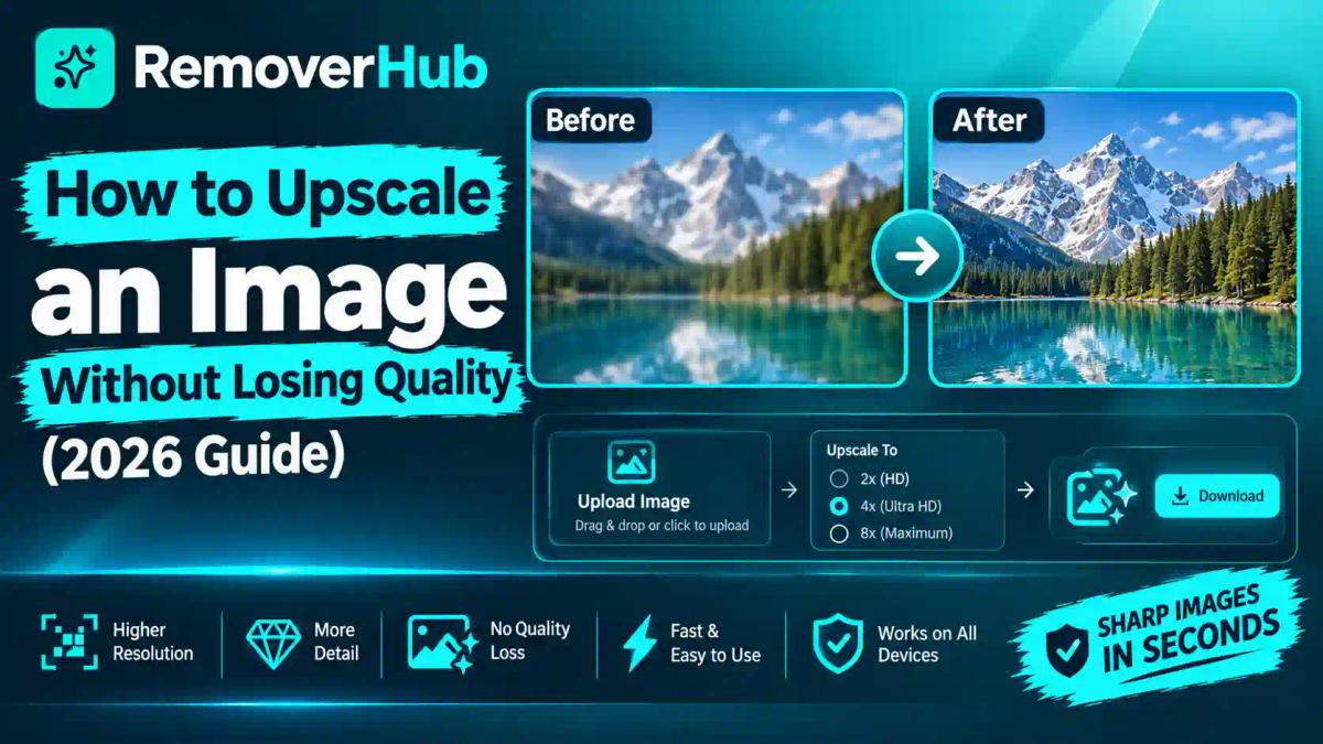 How to Upscale an Image Without Losing Quality (2026 Guide)