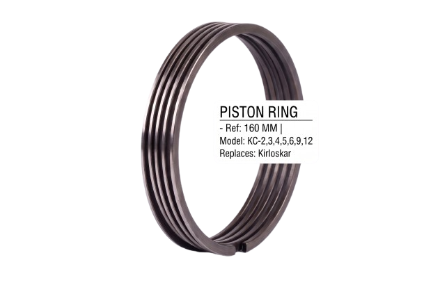 Kirloskar Oil Pump Piston Ring Set (160 MM), part number KC-160MM-RING
