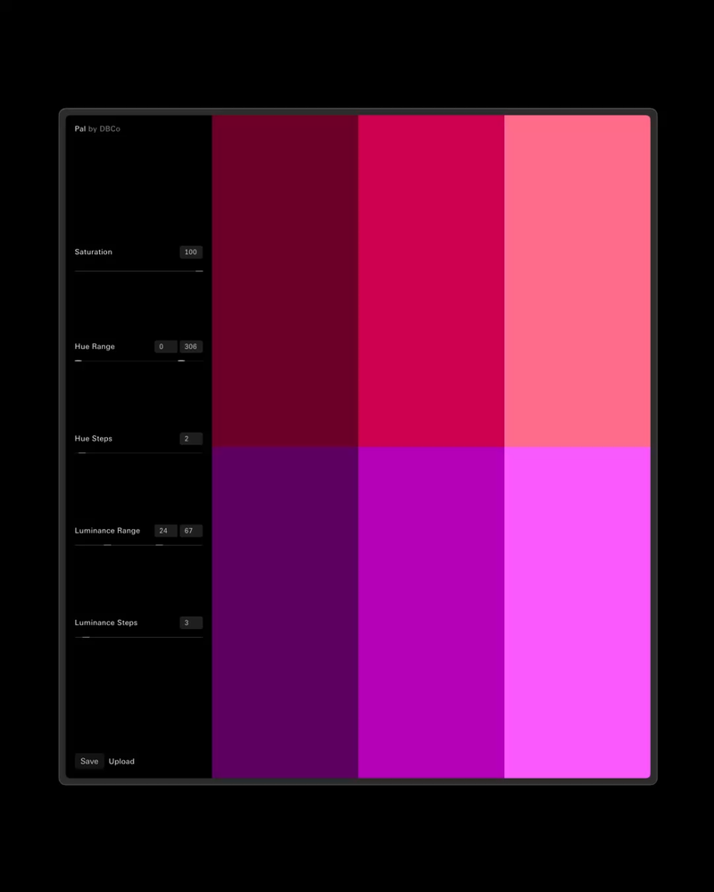 Pal(ette) color palette tool
