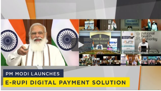 India introduces e-RUPI payments