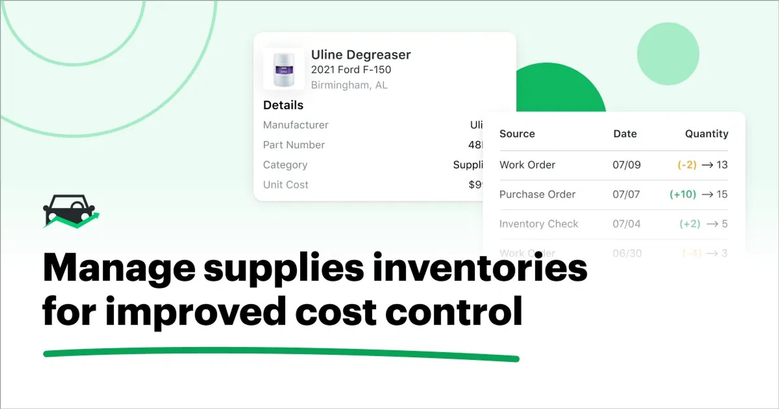 Track Trade Supplies and Materials Inventories with Software