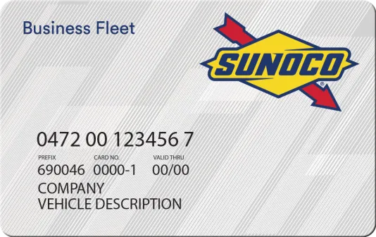 Sunoco Business fleet card